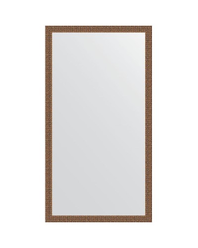 Зеркало Evoform Definite 131х71 BY 3291 в багетной раме - Мозаика медь 46 мм