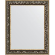 Зеркало Evoform Definite 103х83 BY 3288 в багетной раме - Вензель серебряный 101 мм