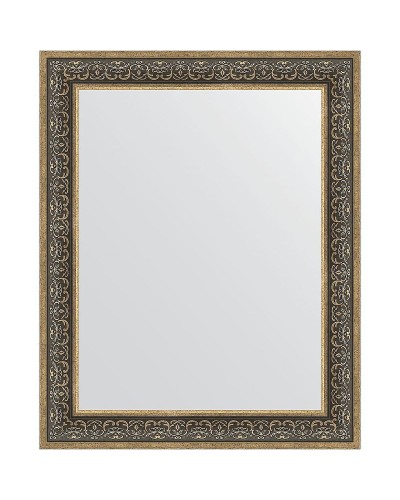 Зеркало Evoform Definite 103х83 BY 3288 в багетной раме - Вензель серебряный 101 мм