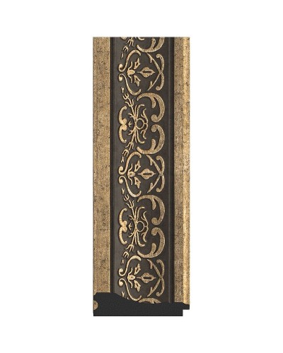 Зеркало Evoform Definite 103х83 BY 3288 в багетной раме - Вензель серебряный 101 мм