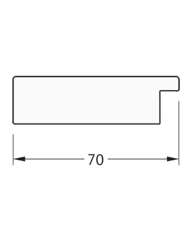 Зеркало Evoform Definite 106х56 BY 3081 в багетной раме - Мозаика античная медь 70 мм