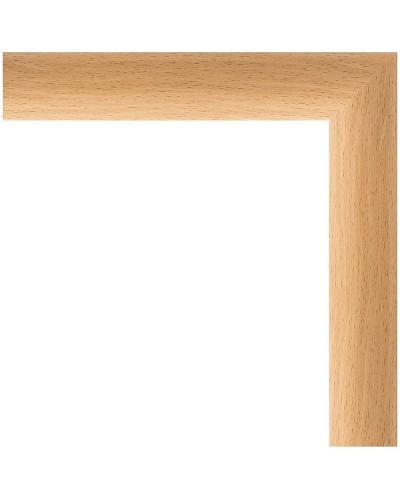 Зеркало Evoform Definite 100х50 BY 0697 в багетной раме - Бук 37 мм