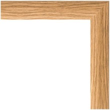 Зеркало Evoform Definite 100х50 BY 0698 в багетной раме - Клен 37 мм