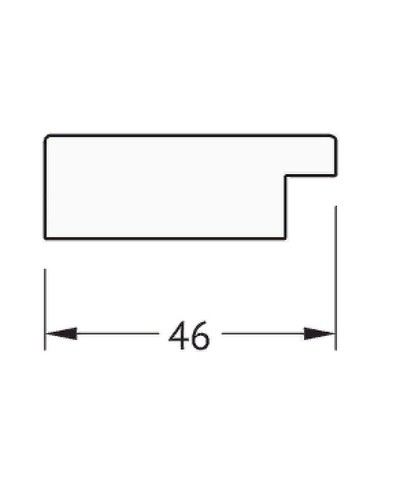 Зеркало Evoform Definite 101х51 BY 3068 в багетной раме - Мозаика хром 46 мм