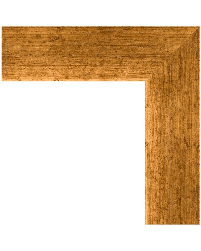 Зеркало Evoform Definite 134х74 BY 0753 в багетной раме - Травленое золото 59 мм