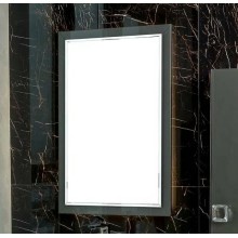 Зеркало Boheme Armadi Art Lucido 70 567-GR с подсветкой Графит глянцевое