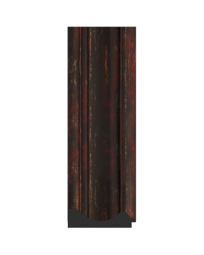 Зеркало Evoform Definite 102х82 BY 3286 в багетной раме - Темный прованс 99 мм