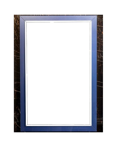 Зеркало Boheme Armadi Art Lucido 70 567-BL с подсветкой Насыщенный синий