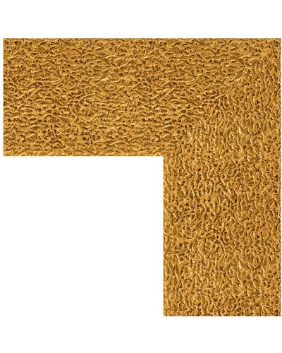 Зеркало Evoform Definite 100х80 BY 3278 в багетной раме - Чеканка золотая 90 мм