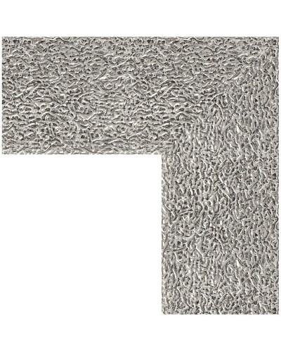 Зеркало Evoform Definite 100х80 BY 3279 в багетной раме - Чеканка серебряная 90 мм