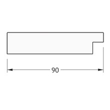 Зеркало Evoform Definite 100х80 BY 3280 в багетной раме - Бронзовая лава 90 мм