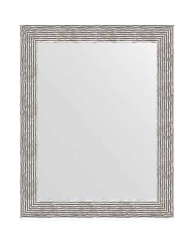 Зеркало Evoform Definite 100х80 BY 3281 в багетной раме - Волна хром 90 мм
