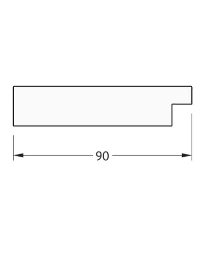 Зеркало Evoform Definite 100х80 BY 3281 в багетной раме - Волна хром 90 мм
