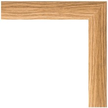 Зеркало Evoform Definite 140х50 BY 0715 в багетной раме - Клен 37 мм