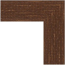 Зеркало Evoform Definite 136х76 BY 3305 в багетной раме - Мозаика античная медь 70 мм