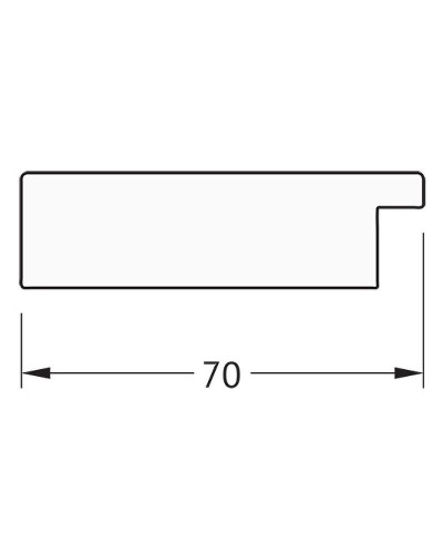 Зеркало Evoform Definite 136х76 BY 3305 в багетной раме - Мозаика античная медь 70 мм