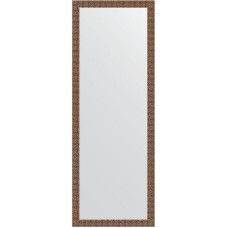 Зеркало Evoform Definite 141х51 BY 3099 в багетной раме - Мозаика медь 46 мм