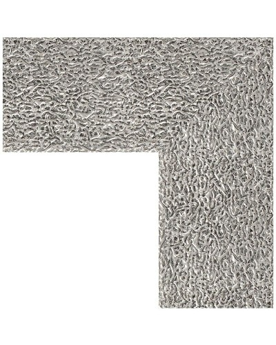 Зеркало Evoform Definite 140х80 BY 3311 в багетной раме - Чеканка серебряная 90 мм