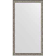 Зеркало Evoform Definite 134х74 BY 3296 в багетной раме - Виньетка состаренное серебро 56 мм