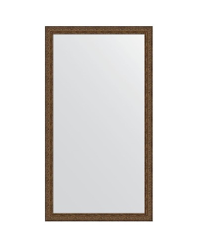 Зеркало Evoform Definite 134х74 BY 3297 в багетной раме - Виньетка состаренная бронза 56 мм