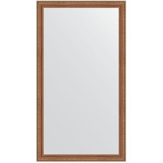 Зеркало Evoform Definite 135х75 BY 3299 в багетной раме - Бронзовые бусы на дереве 60 мм