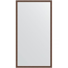 Зеркало Evoform Definite 108х58 BY 0723 в багетной раме - Орех 22 мм