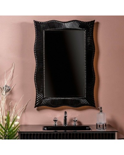 Зеркало Boheme Armadi Art NeoArt 70 558 с подсветкой Черный глянец