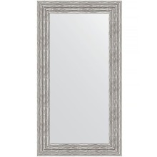 Зеркало Evoform Definite 110х60 BY 3089 в багетной раме - Волна хром 90 мм