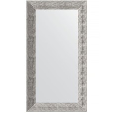 Зеркало Evoform Definite 110х60 BY 3089 в багетной раме - Волна хром 90 мм