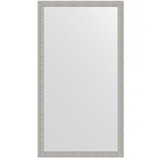 Зеркало Evoform Definite 111х61 BY 3198 в багетной раме - Волна алюминий 46 мм