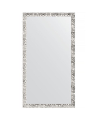 Зеркало Evoform Definite 111х61 BY 3196 в багетной раме - Мозаика хром 46 мм