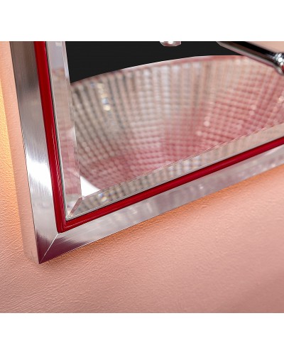 Зеркало Boheme Armadi Art Monaco 70 566-RCR с подсветкой Бордо Хром