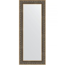 Зеркало Evoform Definite 153х63 BY 3128 в багетной раме - Вензель серебряный 101 мм