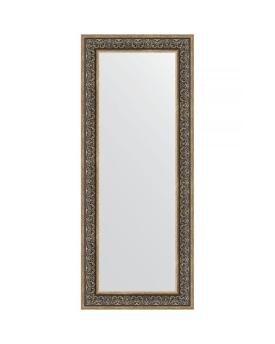 Зеркало Evoform Definite 153х63 BY 3128 в багетной раме - Вензель серебряный 101 мм