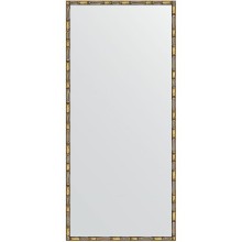 Зеркало Evoform Definite 147х67 BY 0763 в багетной раме - Золотой бамбук 24 мм