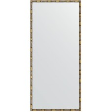 Зеркало Evoform Definite 147х67 BY 0763 в багетной раме - Золотой бамбук 24 мм
