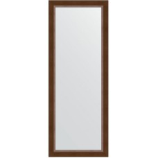 Зеркало Evoform Definite 146х56 BY 1074 в багетной раме - Орех 65 мм