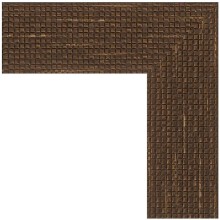 Зеркало Evoform Definite 146х56 BY 3113 в багетной раме - Мозаика античная медь 70 мм