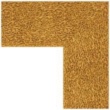 Зеркало Evoform Definite 150х60 BY 3118 в багетной раме - Чеканка золотая 90 мм