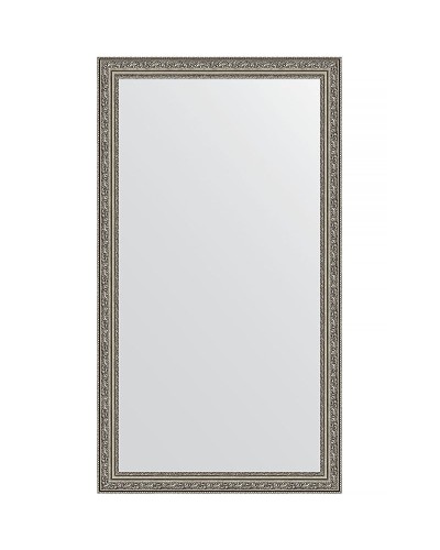 Зеркало Evoform Definite 114х64 BY 3200 в багетной раме - Виньетка состаренное серебро 56 мм