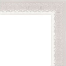 Зеркало Evoform Definite 142х52 BY 1066 в багетной раме - Алебастр 48 мм