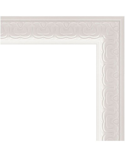 Зеркало Evoform Definite 142х52 BY 1066 в багетной раме - Алебастр 48 мм