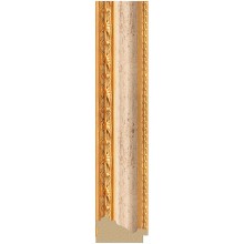 Зеркало Evoform Definite 145х55 BY 3109 в багетной раме - Версаль кракелюр 64 мм