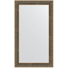 Зеркало Evoform Definite 143х83 BY 3320 в багетной раме - Вензель серебряный 101 мм