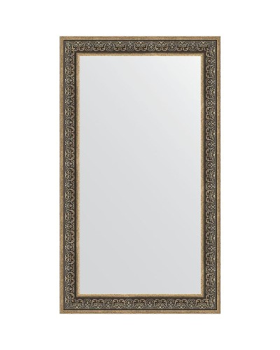 Зеркало Evoform Definite 143х83 BY 3320 в багетной раме - Вензель серебряный 101 мм