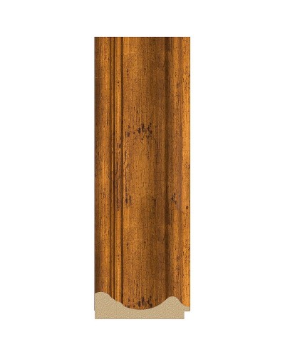 Зеркало Evoform Definite 142х82 BY 3317 в багетной раме - Травленая бронза 99 мм