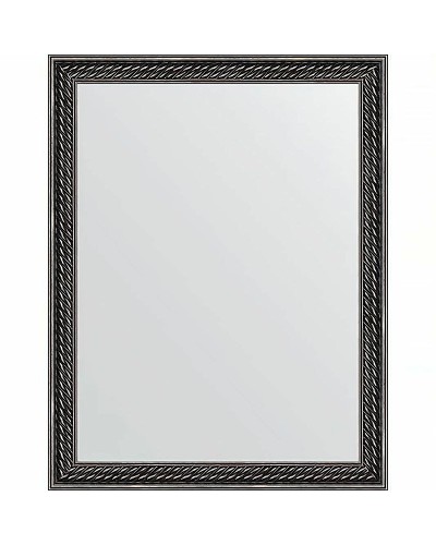 Зеркало Evoform Definite 45х35 BY 1328 в багетной раме - Витой махагон 28 мм