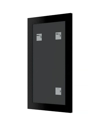 Зеркало Evoform Definite 163х83 BY 3352 в багетной раме - Вензель серебряный 101 мм