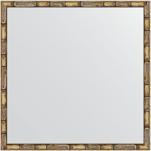 Зеркало Evoform Definite 57х57 BY 0609 в багетной раме - Золотой бамбук 24 мм