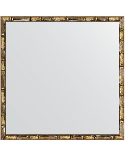 Зеркало Evoform Definite 57х57 BY 0609 в багетной раме - Золотой бамбук 24 мм